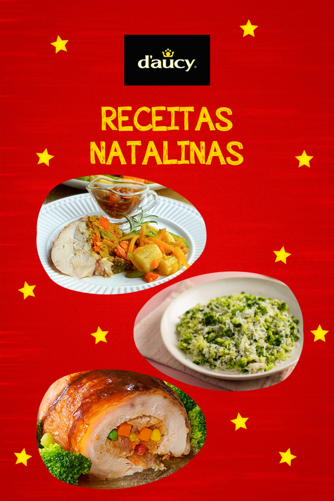 Receitas de Natal com a Daucy do Brasil